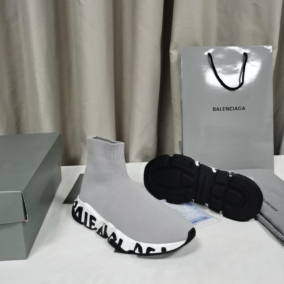 B A L E N C I A G A =SOCKS Sneakers= [5 Colours Available]