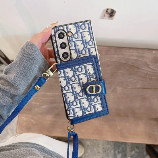 Canvas Crossbody Wallet Case